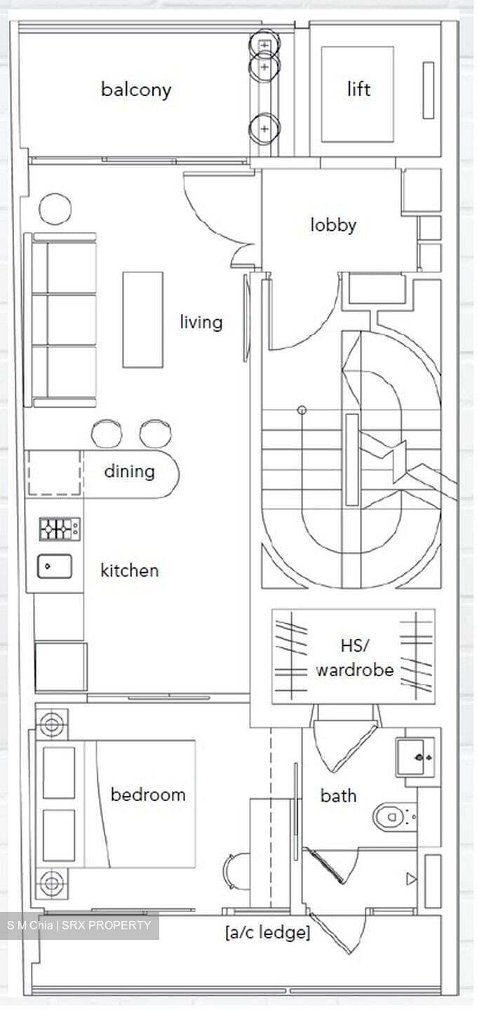 Two8one Studio (D9), Apartment #394438601